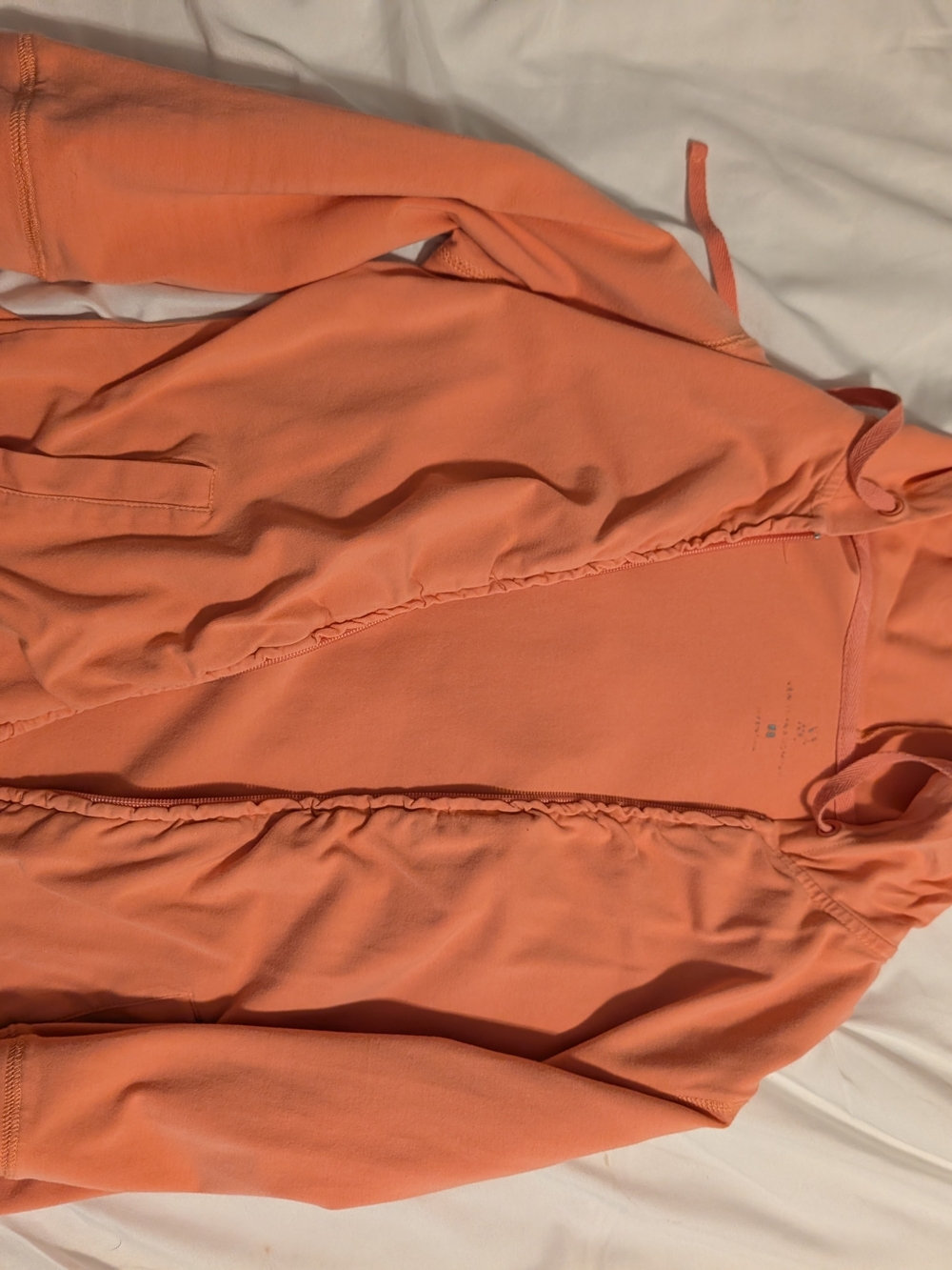 New York & Company Peach Orange Lightweight Jacket